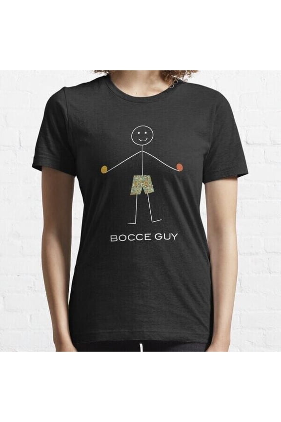 Funny Bocce Ball Guy Essential T-Shirt
