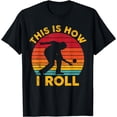 thumbnail image 1 of Funny Bocce Ball Retro This Is How I Roll T-Shirt, 1 of 4