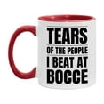 thumbnail image 1 of Funny Bocce Mug - "Tears Of The People I Beat At Bocce" - 11Oz Or 15Oz Ceramic Coffee Cup, 1 of 8