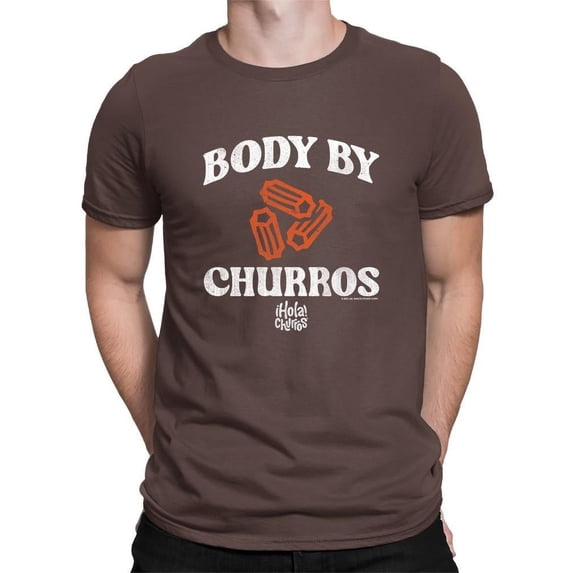 Funny Body By Churros Retro-Inspired Graphic Design Men's T-shirt