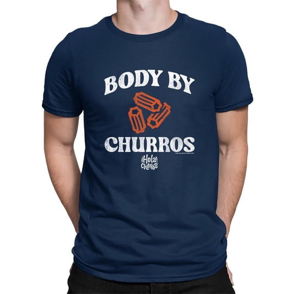 Funny Body By Churros Retro-Inspired Graphic Design Men's T-shirt