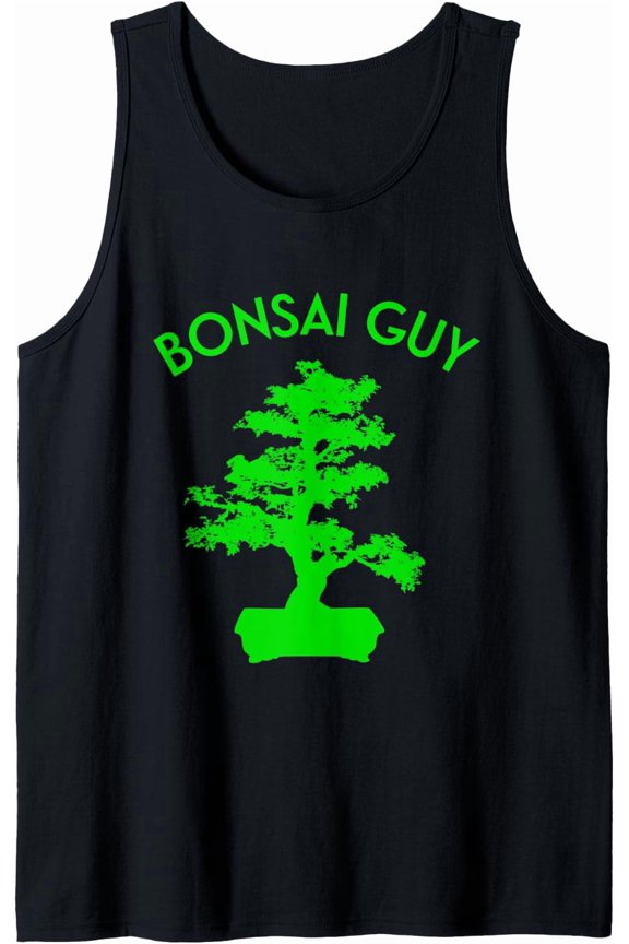 Funny Bonsai Tree Gardening T Shirt For Men | Bonsai Guy Tank Top Size S-3XL