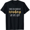 thumbnail image 1 of Funny Book Lover Quote Typography Statement for Readers T-Shirt, 1 of 3