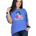 thumbnail image 1 of Funny Book Lover T-Shirt, Retro Reading Graphic Tee, Book Over Bullshit Shirt, Cute Bookworm Shirt, Vintage Book Lover Gift, Flo Blue Comfort Colors T-Shirt, 3XL, 1 of 1