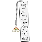 Funny Bookmarks Metal Book Mark Reading Gifts for Book Lovers Women Men Writers Reader Friends Christmas Gifts,Stocking Stuffers for Librarian Student Coworker Teens Girl Boy Graduation Gifts
