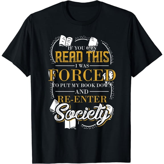 Funny Bookworm Gift Idea Librarian Book Reader Reading T-Shirt