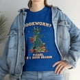 thumbnail image 1 of Funny Bookworm Wo Book Dragon Reader Library T-Shirt, 1 of 2