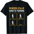 thumbnail image 1 of Funny Border Collie Guide To Training Dog Obedience Trainer T-Shirt, 1 of 4