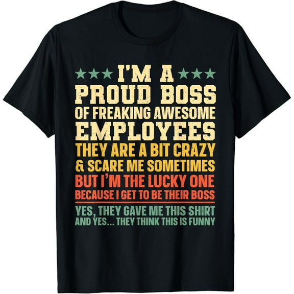 Funny Boss Art For Men Women Dad Mom Boss Appreciation Day T-Shirt Unisex S-5XL Hot Trending Shirt, Vintage Birthday Gift