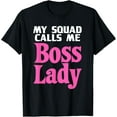 thumbnail image 1 of Funny Boss Lady Gift For Women Girls Cool Manager Director T-Shirt, 1 of 4