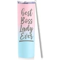 thumbnail image 1 of Funny Boss Skinny Tumbler 20oz Boss Gifts for Men Gag Gift For Boss Leaving Job National Boss Day Gifts For Men, 1 of 6