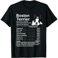 thumbnail image 1 of Funny Boston Terrier Facts nutrition Gift Boston Terrier mom T-Shirt, 1 of 4