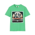 thumbnail image 1 of Funny Boston Terrier Unisex T-Shirt - Wacky Married Couple In Car Design, 1 of 10