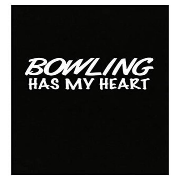Bowling Has My Heart Poster - Wall Decor for Alley Enthusiasts Gift