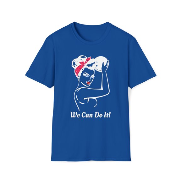 Funny Bowling, Gildan Unisex T-Shirt, We Can Do It Graphic Tee, S-3XL