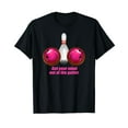 thumbnail image 1 of Funny Bowling Shirt Women Mind Out Of The Gutter, 1 of 5