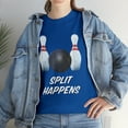 thumbnail image 1 of Funny Bowling Split Happens T-Shirt, 1 of 2