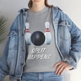 thumbnail image 1 of Funny Bowling Split Happens T-Shirt, 1 of 2