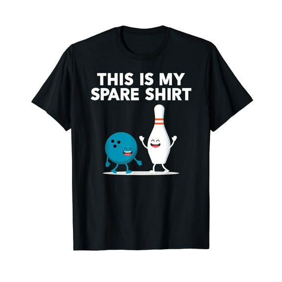 Funny Bowling Tee For Men Women Boys & Girls | Spare Shirt