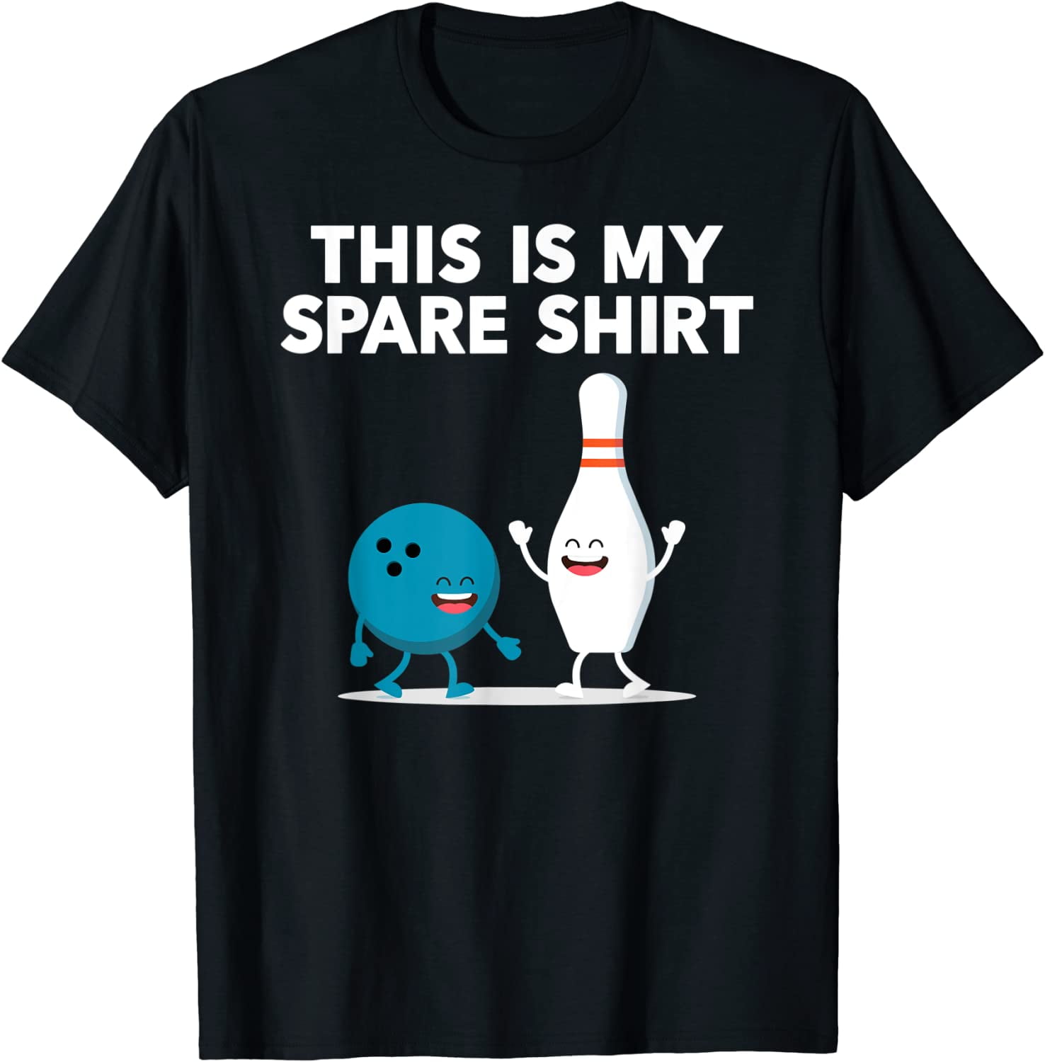Simple Bowling Pin T-Shirt For Men Women Boys Or Girls Simple Bowling Pin T-Shirt For Men Women Boys Or Girls