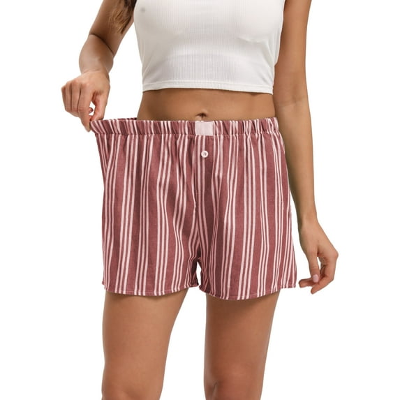 Funny Boxers Women Boxer Shorts Pajamas Short Single Pack