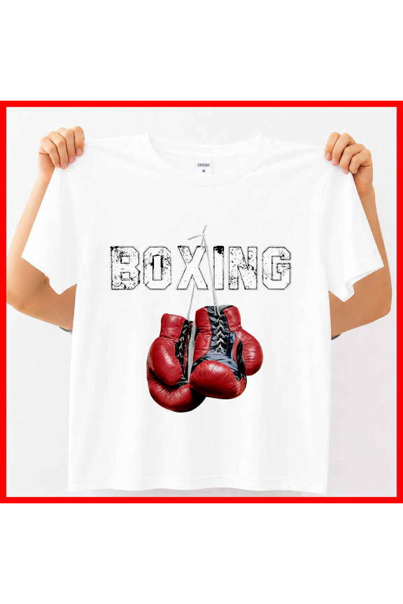 Funny Boxing I Love Boxing Graphic Design Sports Image Fun Unisex T-ShirtPlus Size S–5XL Available