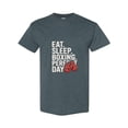 thumbnail image 1 of Funny Boxing Lover And Boxer Perfect Day Eat Sleep Repeat Unisex T-Shirt, up to size 5XL, 1 of 2