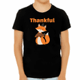 thumbnail image 1 of Funny Boys Thanksgiving Shirt Cute Fox Thanksgiving Shirts for Kids Fall Shirt Thanksgiving Outfits for Kids, 1 of 6