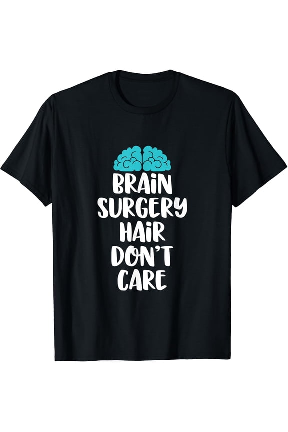 Funny Brain Surgery Recovery Get Well Soon Humorous Gift T-Shirt