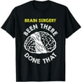thumbnail image 1 of Funny Brain Surgery Funny Creative Graphic T-Shirt Get Well Recovery Meme Gift, 1 of 3