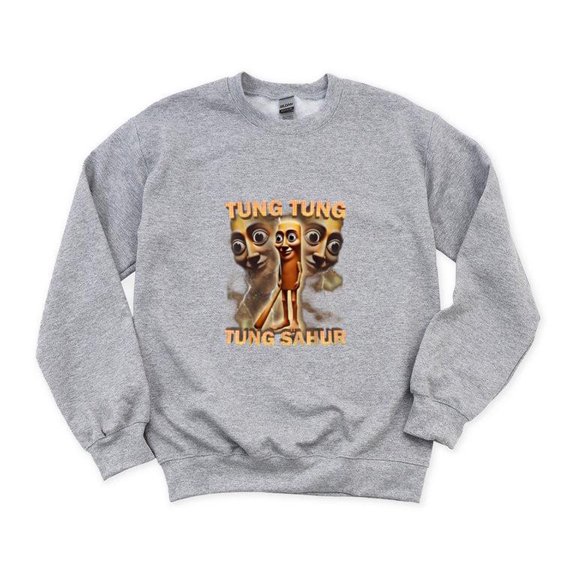 Funny Brainrot Humor Gen Z Internet Meme Slang Trend Culture TikTok Viral Sweatshirt Unisex, up to 5XL