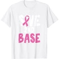 thumbnail image 1 of Funny Breast Cancer Awareness Month Save Second 2nd Base T-Shirt, 1 of 3