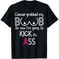 thumbnail image 1 of Funny Breast Cancer Awareness T-Shirt Fighter Survivor Gift T-ShirtMen and women, Black T-shirt, size: Extra large, 1 of 4