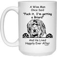 thumbnail image 1 of Funny Briard Gifts For Men Christmas 2022 Gifts White Coffee Mug 15oz, 1 of 5