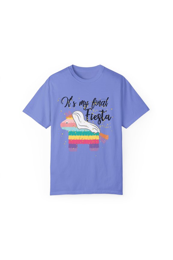 Funny Bridal Wedding Mexico Engagement Bridesmaid Festival Hilarious Engagement Proposals Mexican Bride Party   Unisex Garment-Dyed T-shirt