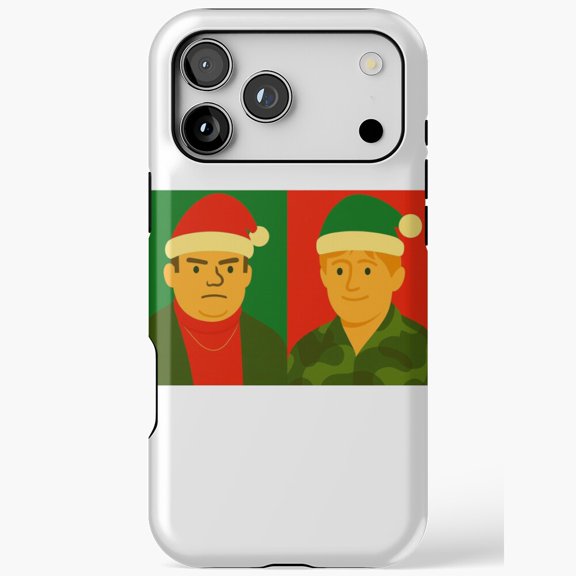 Funny British Comedy Duo iPhone Case 17 through 11 Pro Max