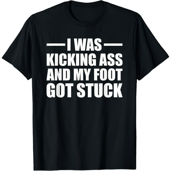 Funny Broken Foot Leg Joke Recovery Surgery Injury Gift T-Shirt