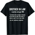 thumbnail image 1 of Funny Brother In Law Definition Birthday Cute Tee T-Shirt, 1 of 3