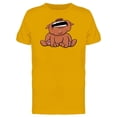 thumbnail image 1 of Funny Brown Bulldog Cartoon Tee Men's -Image by Shutterstock, 1 of 2