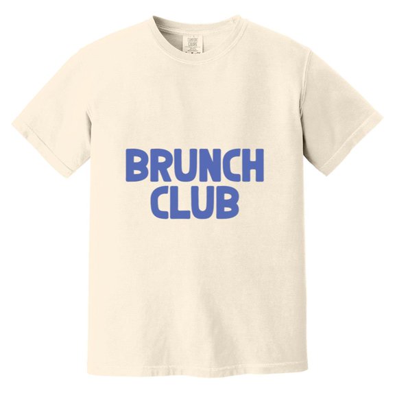 Funny Brunch Lovers Quote Weekend Foodie Mimosa Club Comfort Color T-Shirt, Unisex, up to size 4XL