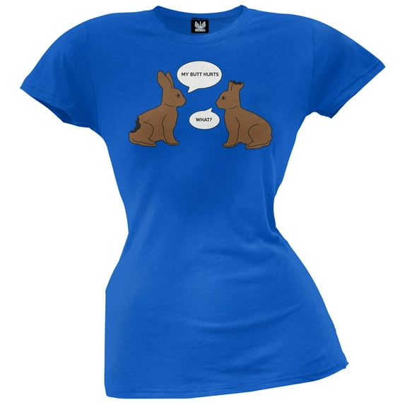 Funny Bunnies Juniors T-Shirt - X-Large