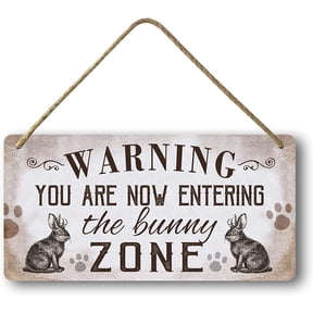 Bunny Sign Store Rabbit Sign