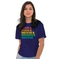 thumbnail image 1 of Funny Busy Mom Mothers Day Present Women's Plus Size Graphic Tee Brisco Brands 4X, 1 of 5