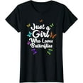 thumbnail image 1 of Funny Butterfly Gift Butterfly Lovers T-Shirt, 1 of 3