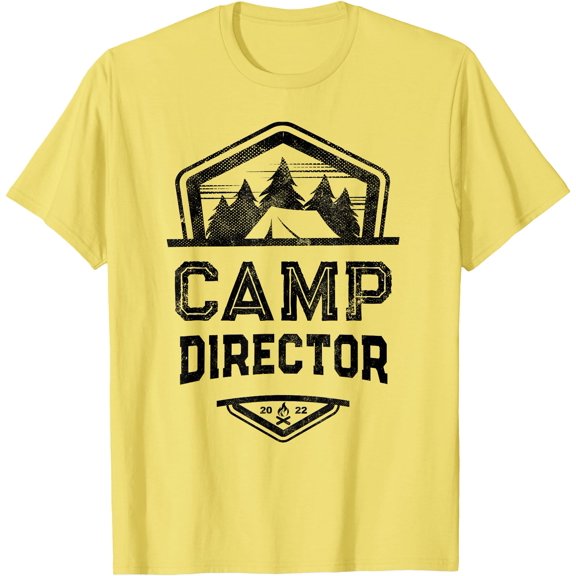 Funny CAMP DIRECTOR Camping Team Host Chaos Coordinator Crew T-Shirt, Unisex T-Shirt