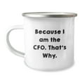 thumbnail image 1 of Funny CFO Gifts, Because I Am The Cfo. That's Why., Birthday Unique Gifts for Men, Women, Coworkers, Friends, and Family, 1 of 4