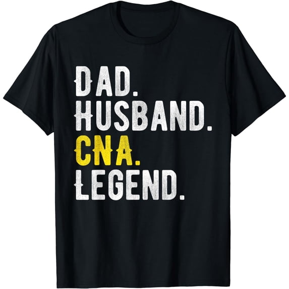 Funny CNA Design For Husband Dad CNA Engineer T-Shirt