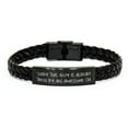 thumbnail image 1 of Funny CPA Gifts, Sorry This Guy is Already Taken by an Awesome CPA, Cool Birthday Braided Leather Bracelet Gifts for Coworkers, Funny CPA Gifts for Men, Funny CPA Gifts for Women, Funny Accountant, 1 of 1