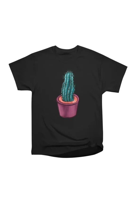 Funny Cactus In Alien Soup Pot T-Shirt Tee Gift For Him Merch For Her Apparel For Friend