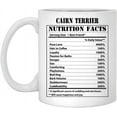 thumbnail image 1 of Funny Cairn Terrier Nutritional Facts Coffee Mug Dogs Lovers Birthday Gifts 2022 Christmas Nutrition Cup Ceramic White 11oz, 1 of 5